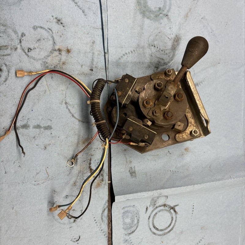 VINTAGE 1970’s Ezgo Marathon Trike 36v Forward Reverse Switch #14 Good
