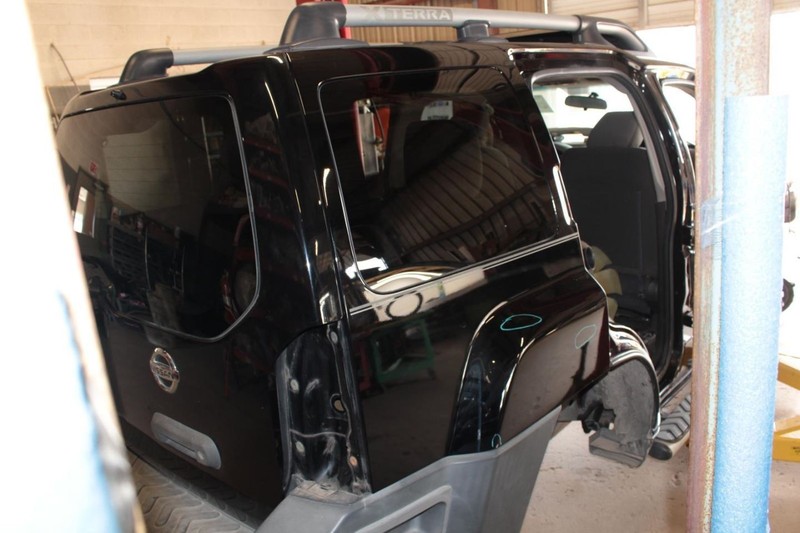 05-15 Nissan XTERRA 4.0L Black Passenger Right Rear Quarter Panel