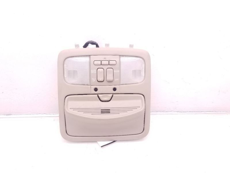 03-06 LEXUS GX470 BEIGE FRONT OVERHEAD ROOF CONSOLE ASSEMBLY