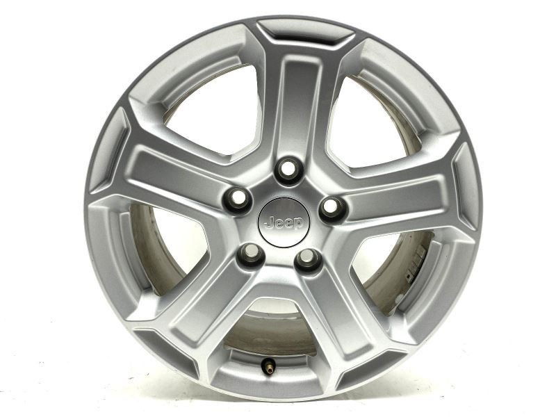 Wheel Rim 17x7.5 Aluminum 5 Spoke Silver Fits 2018-2022 Jeep Wrangler 77940