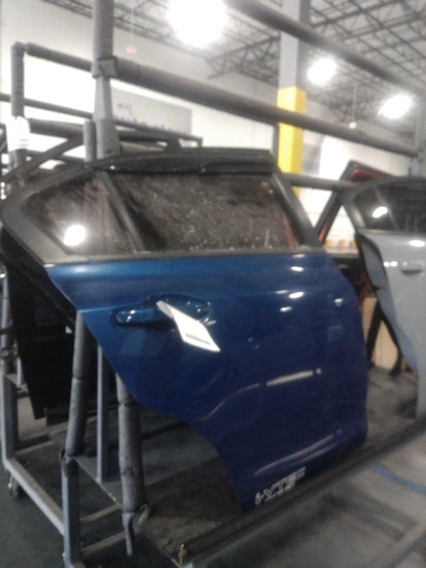 2014 Honda Civic Blue Rear Right Door Good Condition No Rust 112k Miles