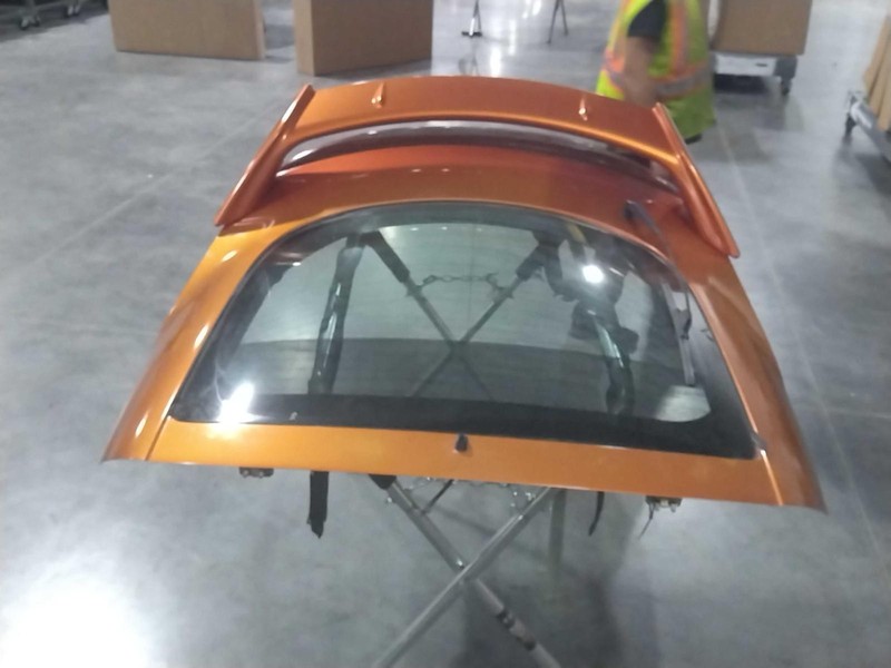 2008 Mitsubishi Eclipse OEM Orange Deck Lid Hatchback 2DR 5801A621