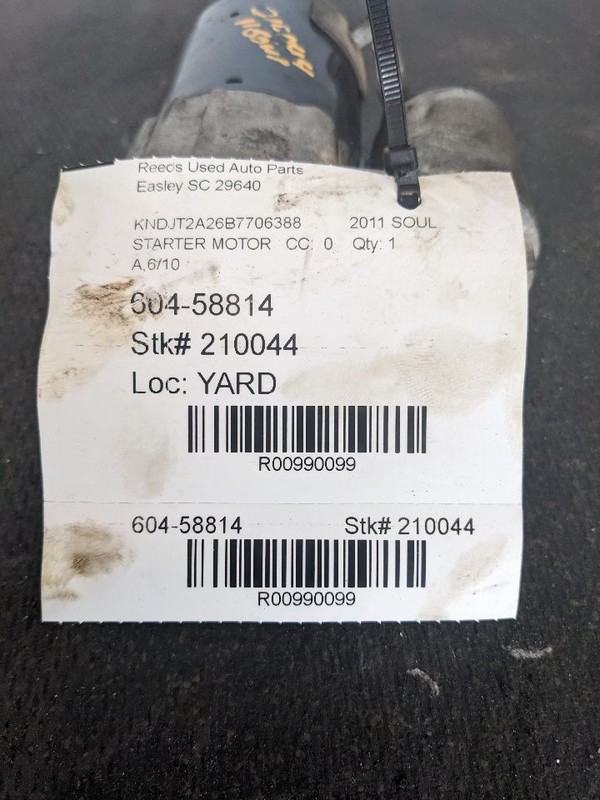 Starter Motor Station Wgn Fits 07-12 ELANTRA 990099