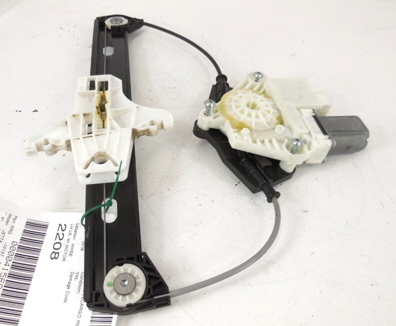 2019-2021 Volkswagen Jetta Rear Door Window Regulator Driver Left LH OEM