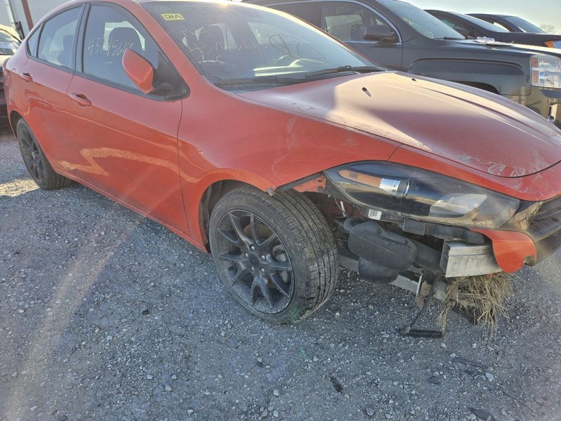 2013-2016 Dodge Dart Front Passenger Roof Curtain Air Bag