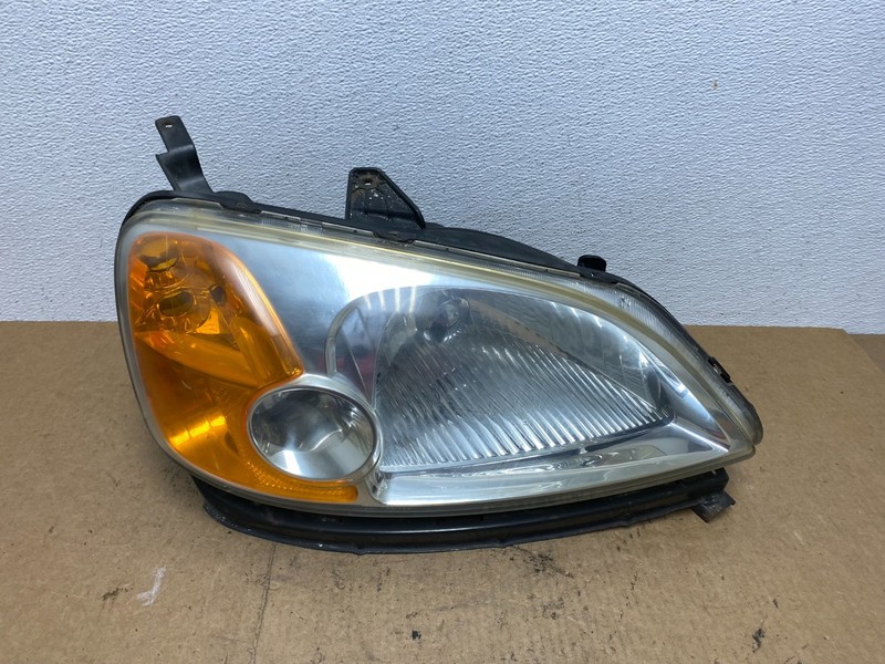 2001 - 2003 Honda Civic Coupe Headlight Halogen Right Passenger Rh AC3487 DW