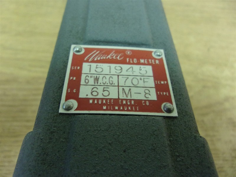 Waukee 151945 Flo-Meter M-8 70F *FREE SHIPPING*
