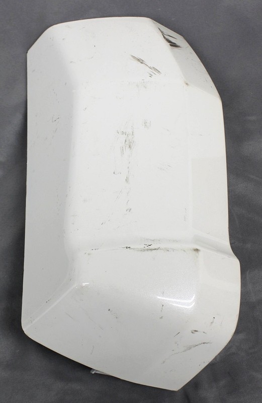 OEM Lower Cab Corner Molding For Ford F150, Super Duty Extended Cab Star White