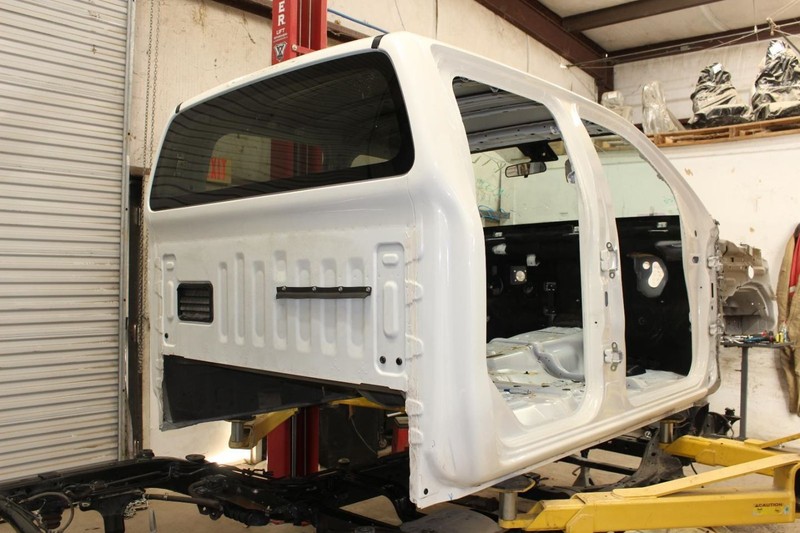Passenger Right Rear Cab Corner Cut Fits 22-24 FRONTIER Crew Cab