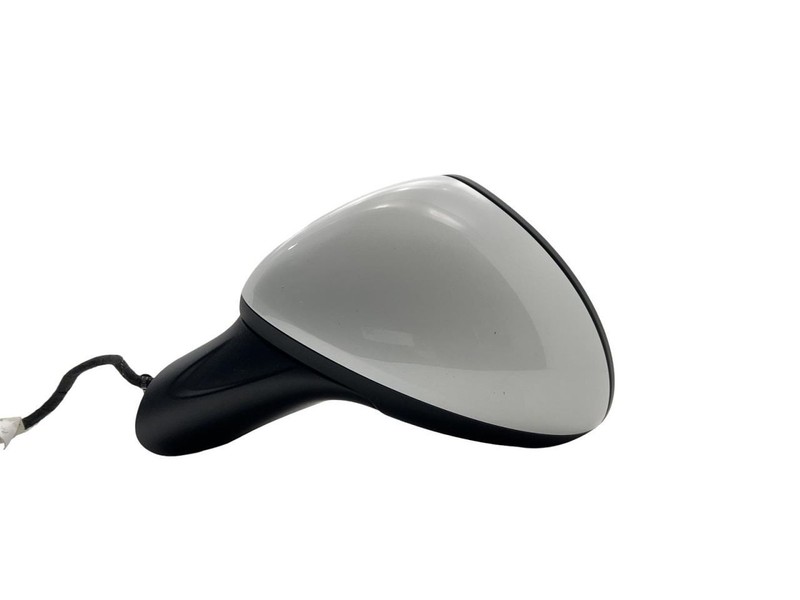 2011-2014 Porsche Cayenne Left Driver Side Door Mirror Blind Spot Autodimm White
