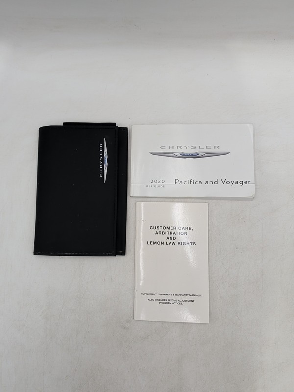 2020 Chrysler Pacifica and Voyager L, LX, Touring, Touring L Owners Manual