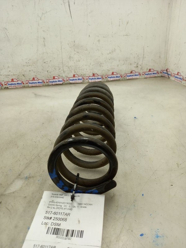 Passenger Air/Coil Spring Front 4 Cylinder Fits 95-00 TACOMA 559792