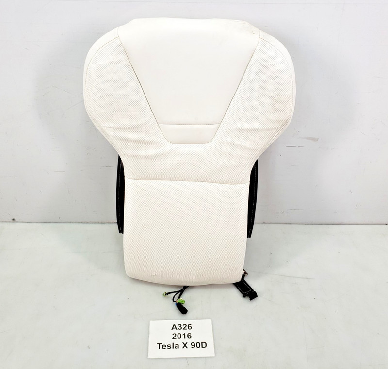 ✅ 2016-2020 Tesla Model X Front Right PassengerSide Seat Upper Cushion White
