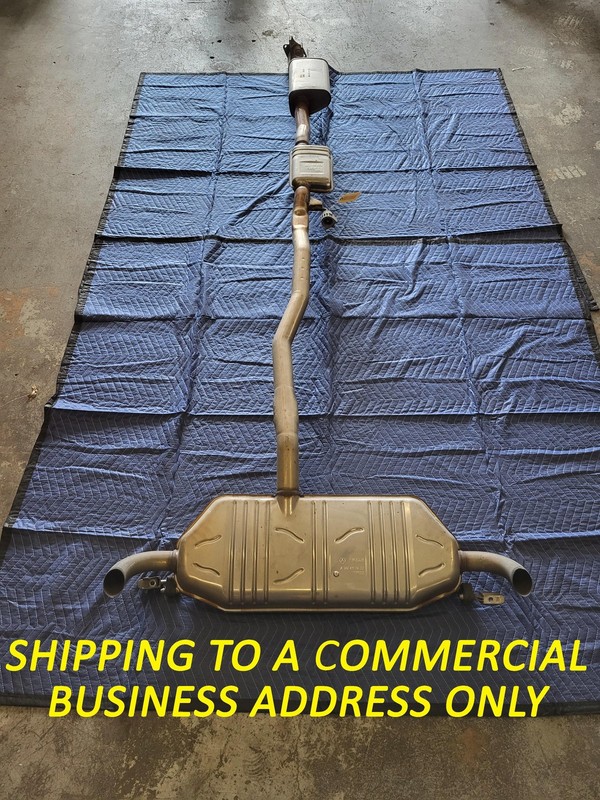 Used Oem Mercedes-Benz Exhaust Muffler & Pipe for 2019-2023 CLA250 2.0L FWD