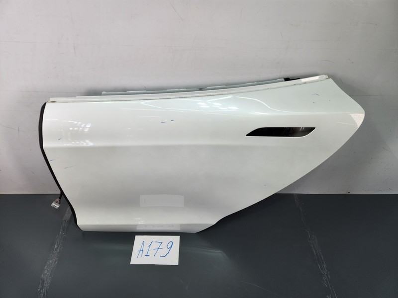 ✅ 16-20 OEM Tesla Model S Rear Left Driver Side Door Shell Panel White PPSW *
