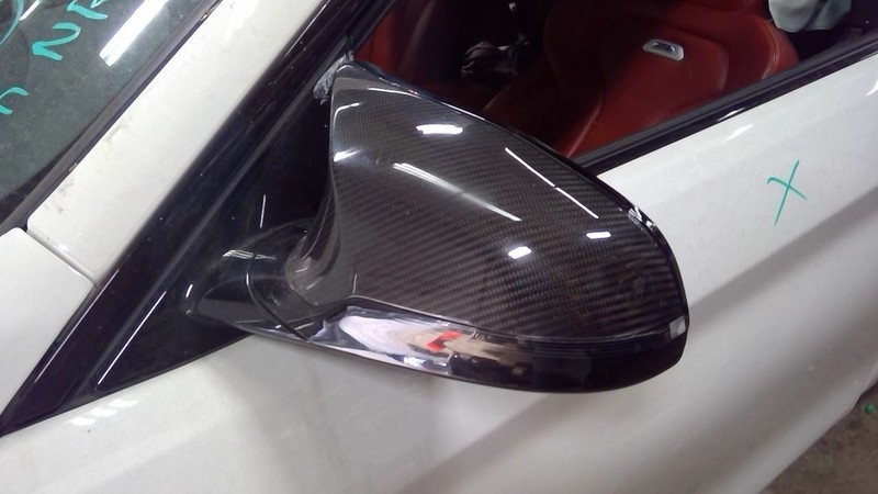 Driver Side View Mirror High Gloss Base Fits 15-20 BMW M4 1786594