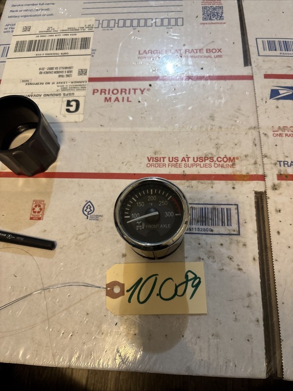 Kenworth GAUGE KIT-FRONT AXLE TEMP Q43-6066-124 REV.A