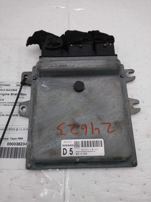 Used Engine Control Module (ECM) fits: 2012 Nissan Maxima Electronic Control Mod