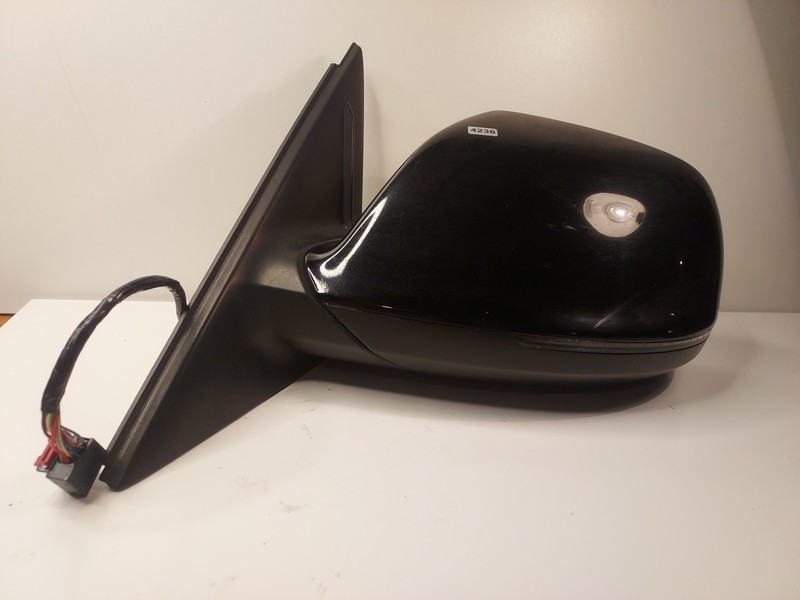 2009-2014 Audi Q5 Black LH Left Drivers Side View Door Mirror OEM