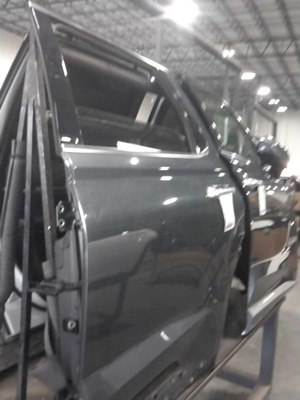 2022 Hyundai Palisade Left Rear Door Grey 710524 91K Miles OEM Used