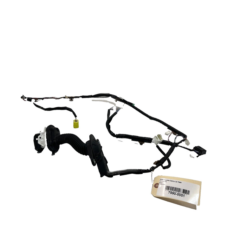 TOYOTA CAMRY LE FRONT LEFT DRIVER SIDE DOOR WIRE WIRING HARNESS 2020 OEM 1PCS