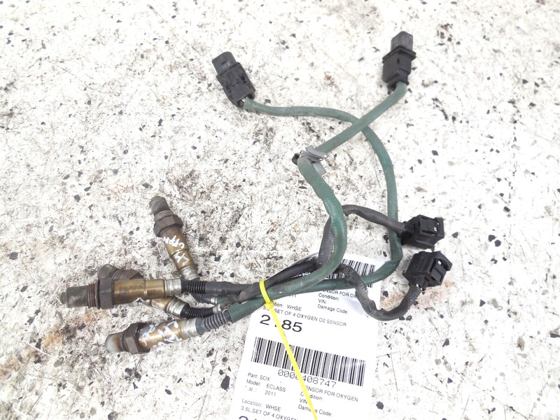 2011 11 Mercedes Benz E350 3.5L Oxygen O2 Sensor Set of 4 OEM