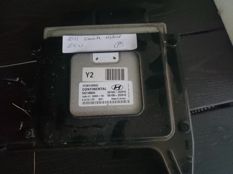 2011-2015 Hyundai Sonata Hybrid 2.4L ecu ecm engine computer 39105-2G910 pcm oem