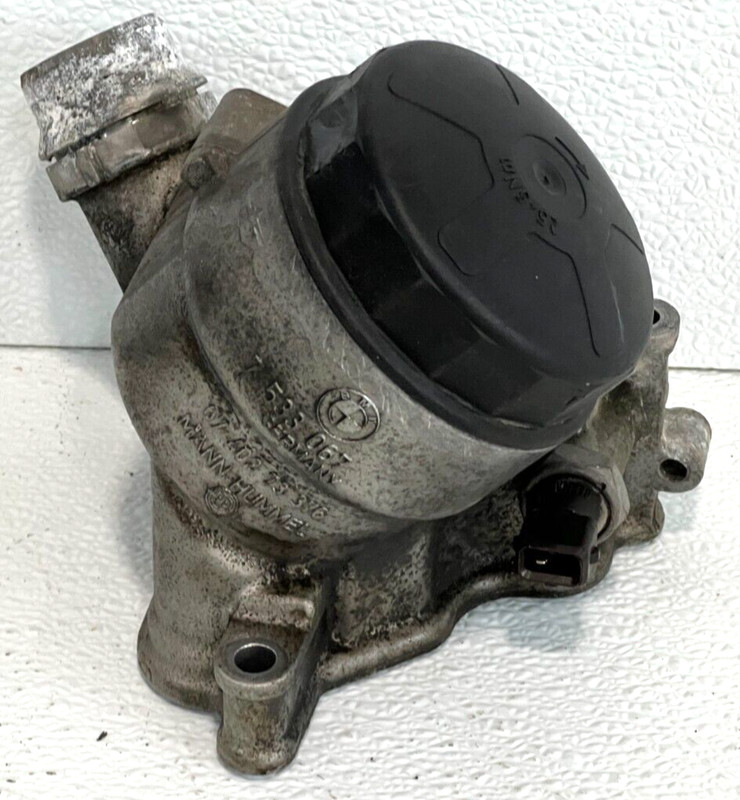 07-13 BMW 328i Engine Oil Filter Housing COOLER OEM