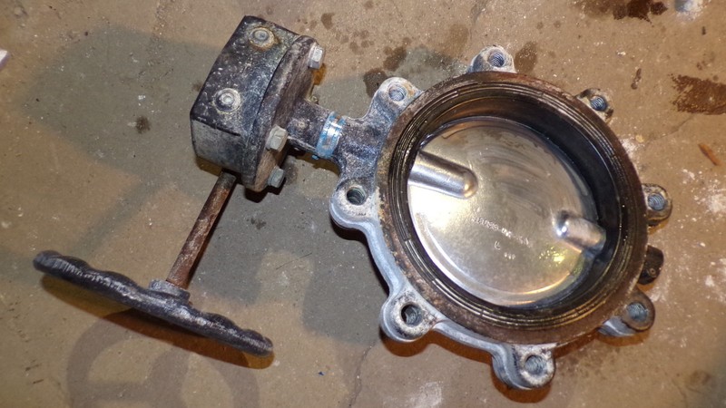 Milwauke ML 324E 8" Butterfly Valve Assembly AU 38033-UA-C46 *FREE SHIPPING*