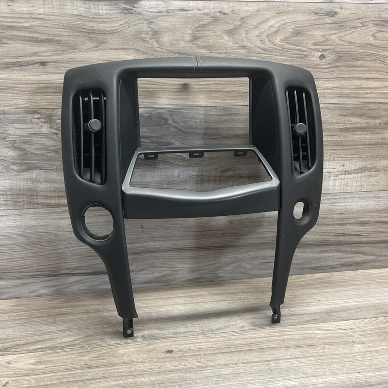 NISSAN 370Z 2009-2020 OEM DASH NAVIGATION SCREEN RADIO BEZEL TRIM PANEL ASSEMBLY