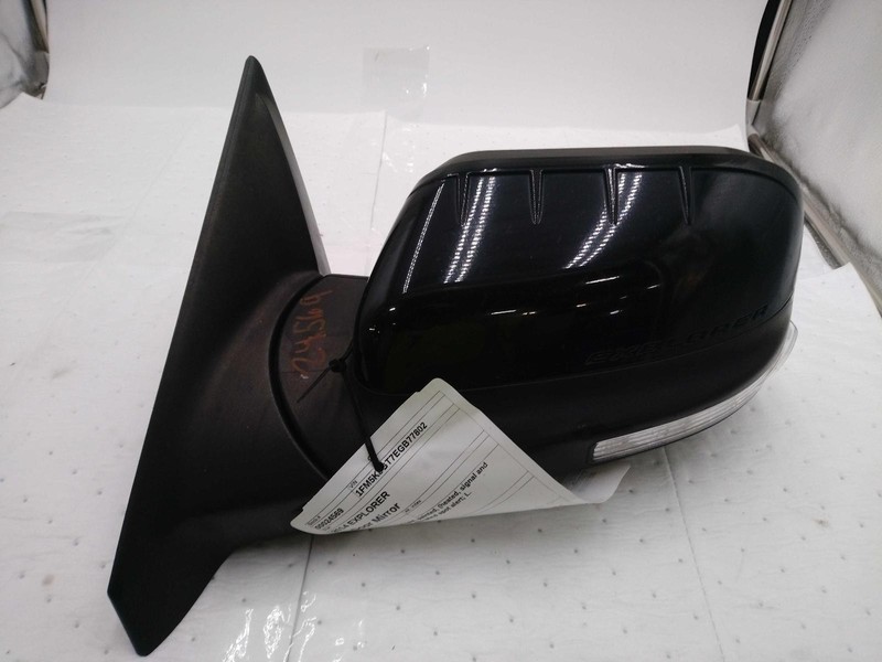 2014 Ford Explorer Left Door Mirror Assembly Black OEM 351749 Used