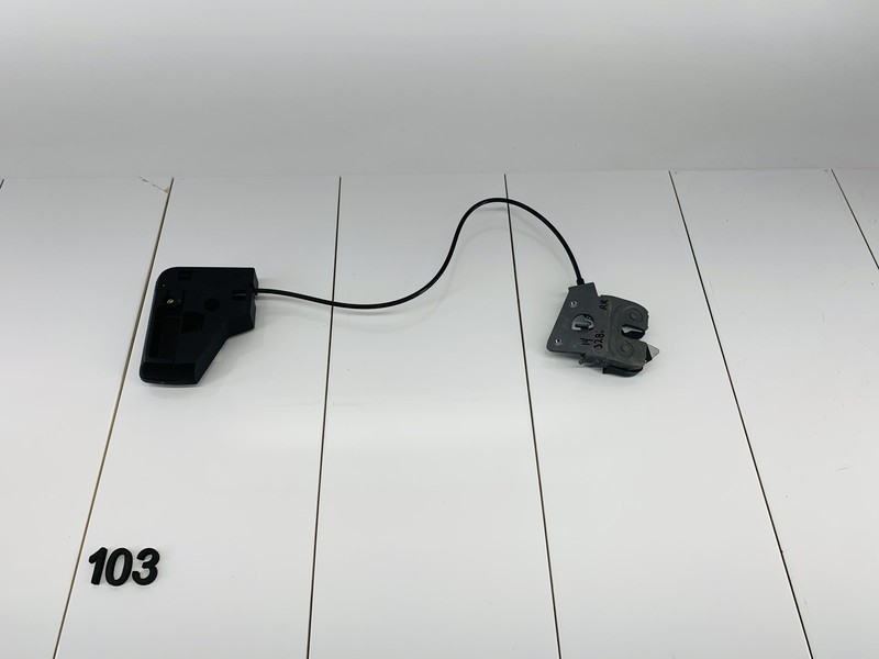 12-16 BMW 328I F30 REAR RIGHT PASSENGER SIDE SEAT FOLDING LATCH & HANDLE OEM