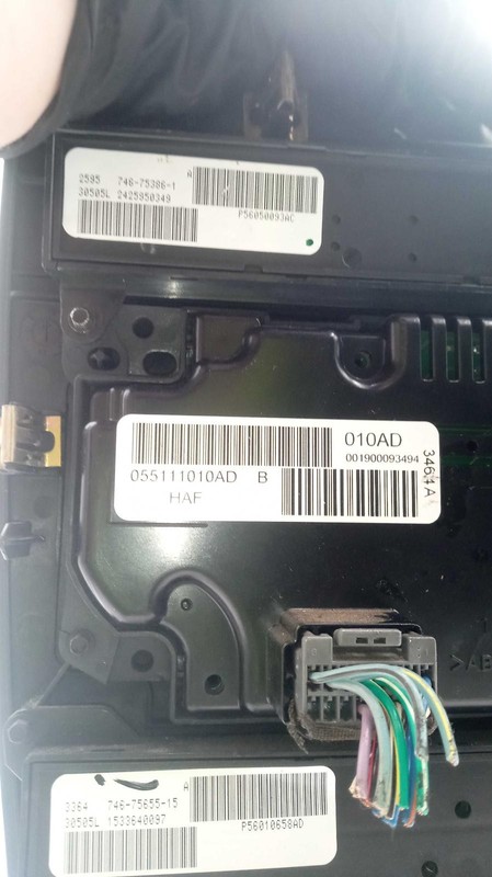 Jeep Grand Cherokee 2005 164K mi. Front Temperature Control 55111009AD 6814