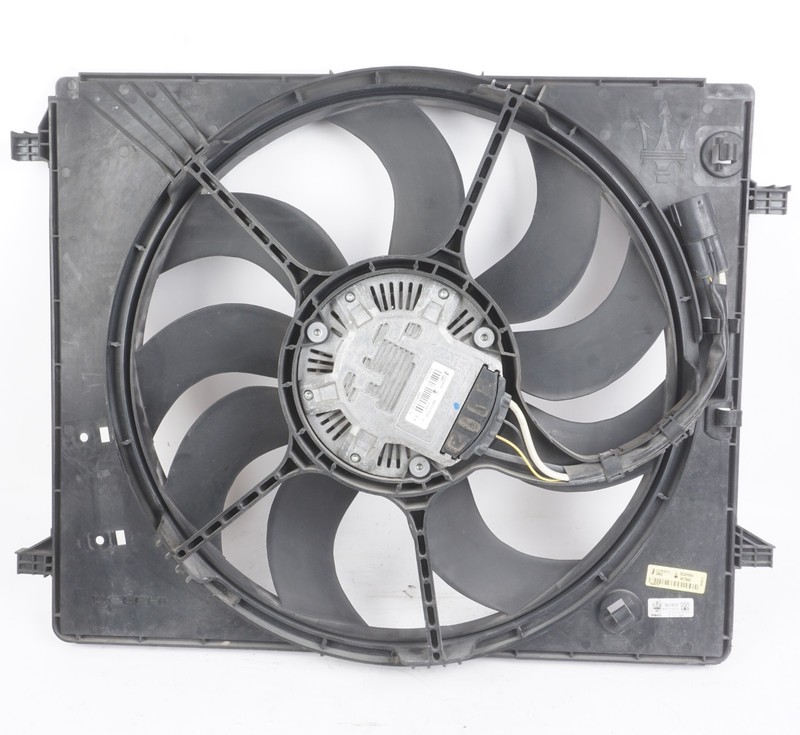 2014 - 2017 Maserati GHIBLI Radiator Cooling Fan & Shroud OEM