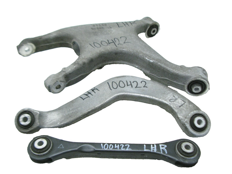 08-16 AUDI B8 A4 S4 SEDAN REAR LEFT DRIVER SUSPENSION CONTROL ARM OEM SET 100422