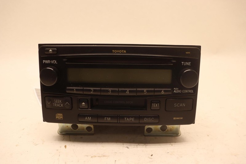 2003-2005 TOYOTA 4RUNNER DASH AM FM DISC RADIO PLAYER RECEIVER CONTROL UNIT OEM