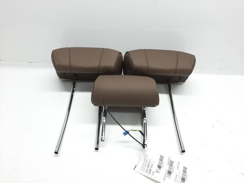 Mercedes 222 S450 S550 S560 Rear Headrest Set Head Rest Left Right Rear Brown