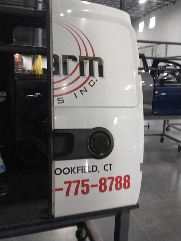 2017 RAM ProMaster City Right Rear Cargo Door White 376898 Used 148K Miles
