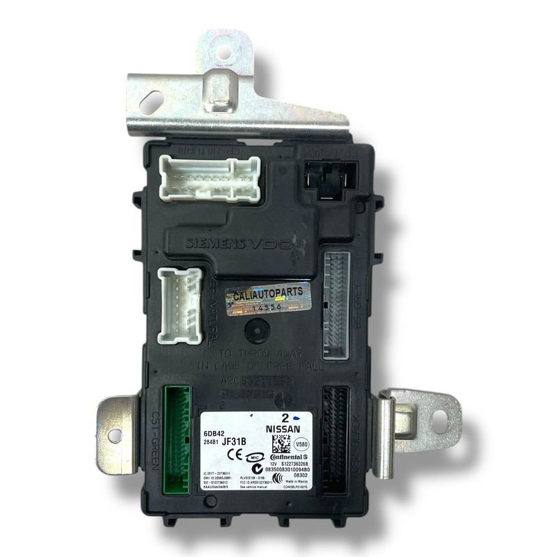 Nissan GT-R R35 3.8L 2009 2010 BCM Body Control Module Unit OEM 284B1-JF31B