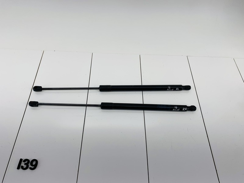 07-16 GMC ACADIA REAR RIGHT & LEFT POWER LIFTGATE LIFT CYLINDER SUPPORT SET OEM