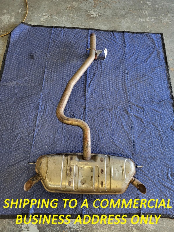 Used Oem Audi Center Exhaust Pipe & Rear Muffler for 2019-2024 Q3 2.0L AWD