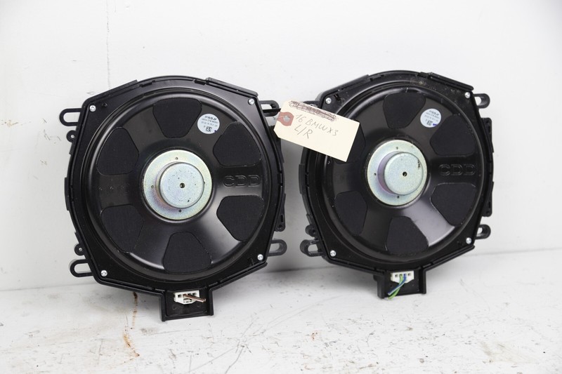 BMW X3 F25 Floor Mounted Subwoofer Speaker OEM 430407863531 SET