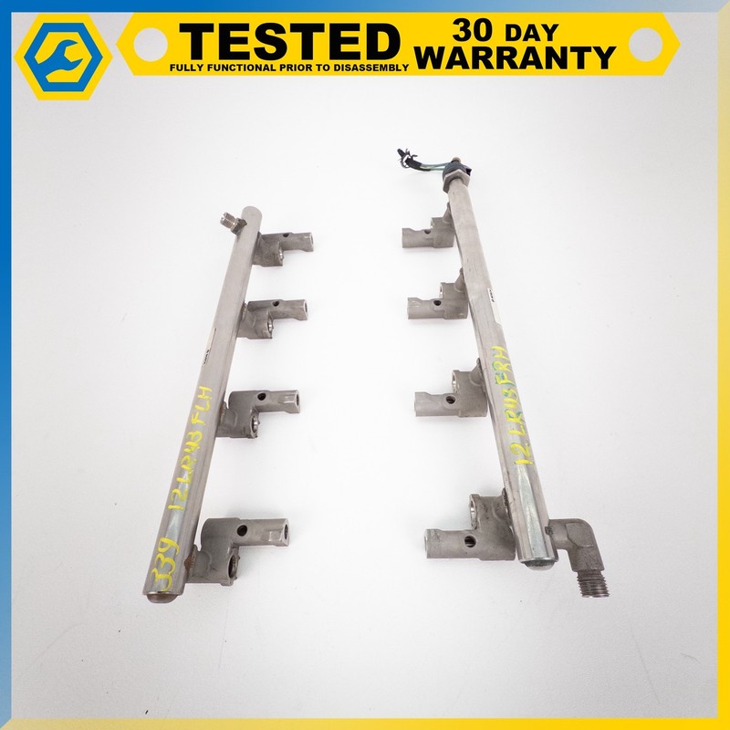 10-16 LAND ROVER L319 L320 LR4 XJ 5.0L AJ133 FUEL PETROL RAIL MANIFOLD SET OEM