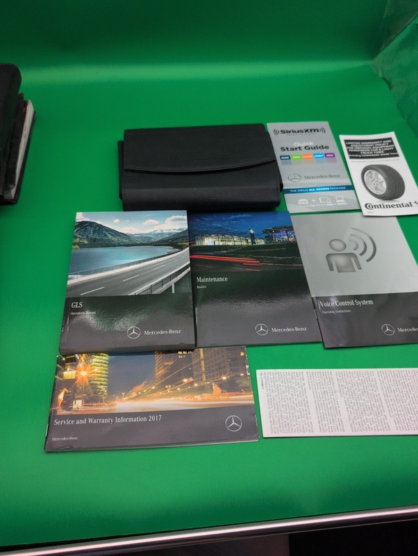 2017 MERCEDES BENZ GLS- CLASS OWNERS MANUAL GLS450 AMG Complete & Case
