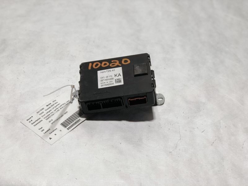 Chassis ECM Door Tailgate Left Hand Quarter Fits 16-18 ACURA MDX 15494