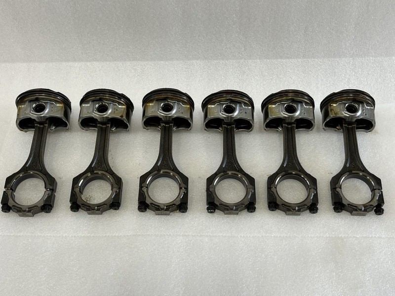 2013 2014 2015 LEXUS GS350 ENGINE PISTONS 6 PIECES RWD 3.5L 2GR-FSE
