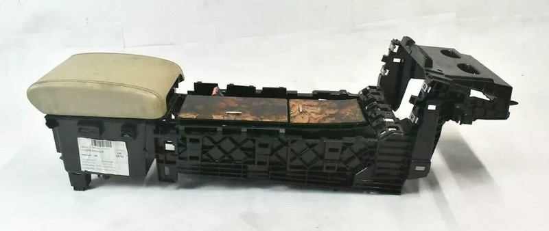 09-11 Jaguar X250 XF XFR Front Center Console Storage Armrest Frame Bracket OEM