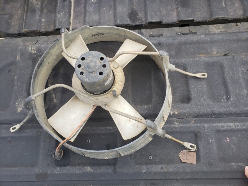 Radiator Fan Motor Fan AssemblyFits 90-93 MUSTANG 4cyl
