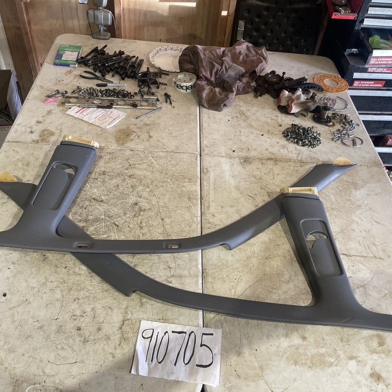 95-00 Lexus LS400 Right Left Driver Passenger Side A B Pillar Molding Trim Set