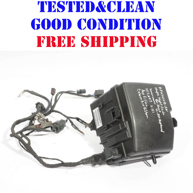 11-2014 HYUNDAI SONATA 2.4L FUSE RELAY BOX91200-3Q104 OEM
